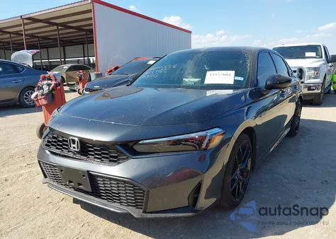 2025 Honda Civic Hybrid Sport/Sport Touring z USA, uszkodzony, nr VIN 2HGFE4F82SH321781